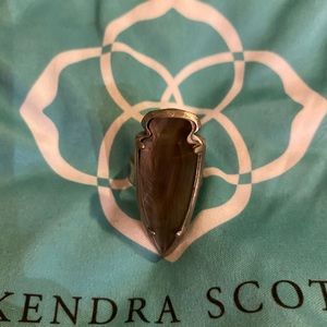 Kendra Scott Silver Arrow Ring